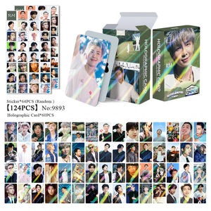 KPOP Laser Photocard Lomo Card Foto 124 pz/scatola Bangtan Boys JIN/<span class=keywords><strong>JUNGKOOK</strong></span>/V/JHOPE in carta - Product Image 6