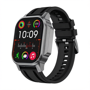 Montre connectée carrée Bw0667 1,96 pouces TFT Android & iOS, boîtier en alliage, appels Bluetooth, suivi d'activité, étanche, unisexe - Product Image 1