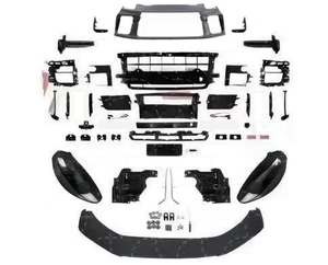 مناسب لتحويل باراميلا القديمة إلى جديدة 970 إلى 976، أضواء نهارية، أضواء خلفية، طقم هيكل للمصد الأمامي والخلفي - Product Image 4