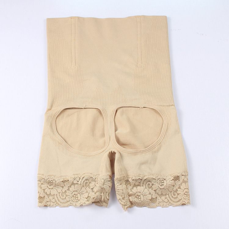 High-Waist Tummy-Control Shapewear Bodysuit (PP08): waistband, closure and adjustment-point detail