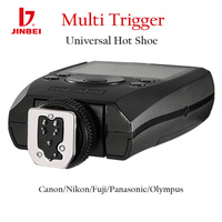 JINBEI-TR-Q7IIS TTL HSS, transmisor de disparador de Flash inalámbrico para luces de Flash de cámara
