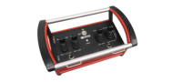 Télécommande industrielle NOMI NMBZ-002 en stock avec 4 joysticks et boîtier rouge/noir pour machines lourdes