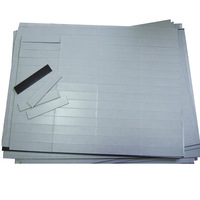 Feuilles magnétiques adhésives en caoutchouc souple 8" x 10"/4R pour photos - Aimants en caoutchouc flexibles avec support adhésif