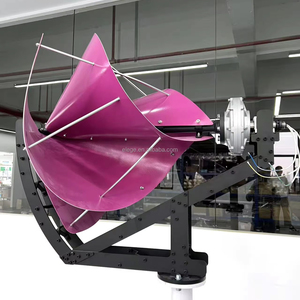 Generador de Turbina Eólica Pequeña de 1000W, 12V/24V, Eje Horizontal, Sistema de Generación de Energía Eólica de Arquimedes para Techos de Casas en Zonas con Poca Viento - Product Image 2