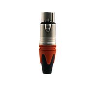 AngituTinned Colorful 3 Pole Male Female XLR Socket Microphone Connector Amplificador Audiophile Audio 3Pin XLR Connector Plug