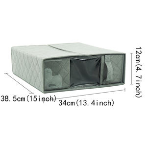 折りたたみ式リネンベッドシートオーガナイザー収納箱とバスケットベッドシーツ用毛布枕カバー家庭用 - Product Image 2