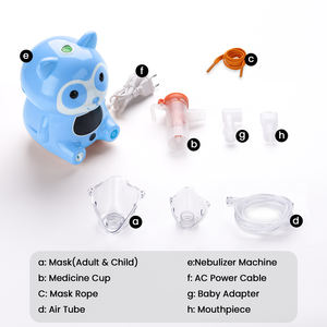 Fitconn couleur jaune vente chaude hôpital utiliser nébuliseur de compresseur d'inhalateur utile avec accessoires gratuits - Product Image 3