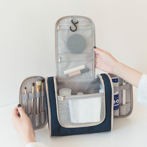<b>Toiletry</b> Bag Polyester Rectangle Travel <b>Storage</b> Bag With Hook High Capacity Portable Bathroom Organizer - Product Image 2