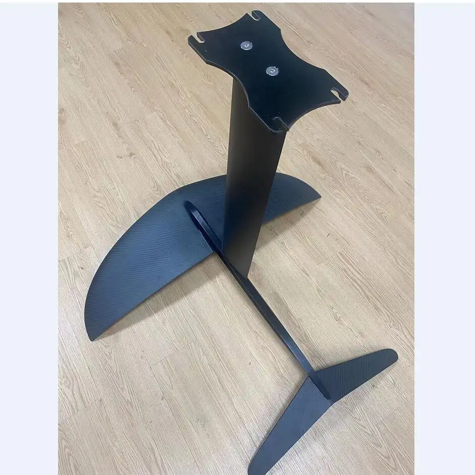 Customized Large Front Wing Full 3K Carbon 60 65 -90cm Mast Black Surfboard Foil WindSurfing SUP Board Plate Mount Hydrofoil
