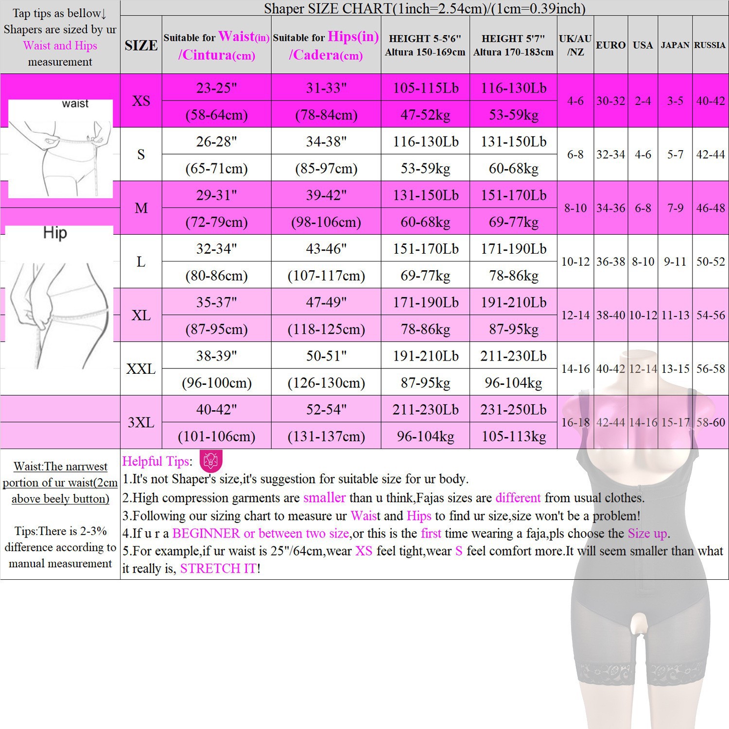 ZOYIAME New Shaper 9 Steel Bones Bodysuit Shapewear Adjustable Straps Butt Lifter Post Surgery Zipper Crotch Fajas Colombianas