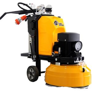 A3 طاحن الخرسانة الأرضية 3 قرص تلميع الأرضيات الخشبية الرملي آلة - Product Image 1