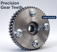 Sproket VVT Mesin VOUVOU, Gear Pengatur Waktu Camshaft Phaser untuk Perbaikan Haima S3 S7 HM8 V70 2.0L 484Q