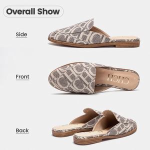 Sandales d'été de luxe 2026 pour femmes à bout ouvert et talon bas, chaussons de plage décontractés et élégants, chaussures de marche confortables et antidérapantes - Product Image 4