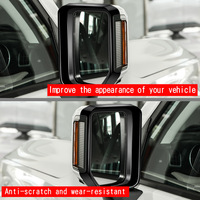 Pare-pluie de rétroviseur pour Toyota Land Cruiser 250 LC250 Prado 2024 2025 2026, garniture de rétroviseur latéral, accessoire extérieur