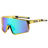 Lunettes de soleil d'extérieur UV400 Wrap Surround pour cyclisme ski coupe-vent coloré