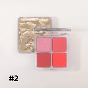 บลัชไลท์เตอร์ พาเลทท์ บลัชออน 4 สี ไฮไลท์เตอร์ พาวเดอร์ เค้ก 3-10 กรัม 2 สี บิวตี้ อัลตร้า พิกเมนท์ แอนด์ ไฮ ชายน์ บิวตี้ - Product Image 6