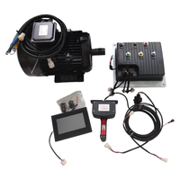 Kit moteur marin CC sans balais haute puissance 7 kW 48 V 1500 tr/min (inclut moteur, contrôleur et encodeur rotatif) avec écran d'affichage