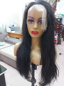 Factory Price VC Hair Vietnamese Virgin Hair Closure Lace <b>Top</b> Jewish Wig Ash <b>Brown</b> with Highlight for <b>Woman</b> - Product Image 5