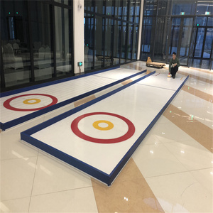 Hot Bán Chuyên Nghiệp Curling Thể Thao Sàn Tùy Chỉnh Cắt Land Curling Bảng Và Tấm Với Curling Stones - Product Image 6