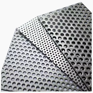 Xg 0.5Mm 1Mm 2Mm 3Mm 5Mm Enz. Dikte Ponsen Metaal Roestvrij Staal Geperforeerde Metalen Gaas Panelen Voor Decoratieve - Product Image 1