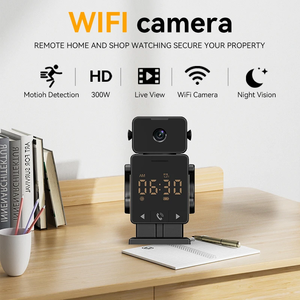 Cámara de Seguridad Inteligente WiFi de 5MP, Pequeña, con Reloj, PTZ, Inalámbrica, con Batería, Gran Angular, Audio Bidireccional - Product Image 3