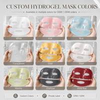 Masque Gel Peptidique au Cuivre GHK-Cu Bleu Rafraîchissant et Réparateur en Gros, Hydratant, Raffermissant, Soin des Pores, Niacinamide, OEM ODM