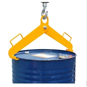 Sollevatore a tamburo e capacità di carico 500kg e morsetto per tamburo 30-55 galloni - Product Image 1