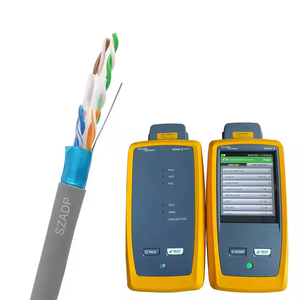 แจ็กเก็ตสายเคเบิลเครือข่ายในร่ม CAT6A 4PR แมว23AWG <span class=keywords><strong>u</strong></span>/<span class=keywords><strong>utp</strong></span> แจ็คเก็ตทองแดง - Product Image 3