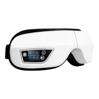 Intelligenter Bluetooth-Augenmassager mit Wärmekompression, Luftdruck und Vibration, Faltbare Augenmaske zur Linderung von Ermüdungserscheinungen