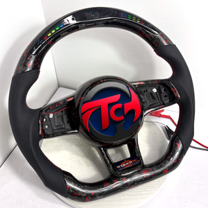 Volant de direction VW <span class=keywords><strong>Golf</strong></span> MK7 de la marque Leading Factory pour MK6 GTE <span class=keywords><strong>GTD</strong></span> Polo R GTI Jetta 7.5 Passat Livraison rapide dans le monde entier - Product Image 3