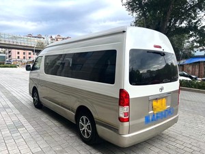 Usado para Toyota Hiace Minibús 11 Asientos LHD Neumáticos R15 Motor Gasolina Automático Cámara Tela Furgoneta Coaster de <span class=keywords><strong>Segunda</strong></span> <span class=keywords><strong>Mano</strong></span> ACC - Product Image 5