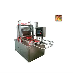 Semi-Automatic Production line fruit jelly hard/ soft gummy candy machine manufacture for sale