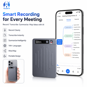 Registratore <span class=keywords><strong>Vocale</strong></span> Intelligente AI 64GB, Dispositivo Portatile con Transcrizione Illimitata, Multilingue, Backup Cloud, Editing per Ufficio e Business - Product Image 4