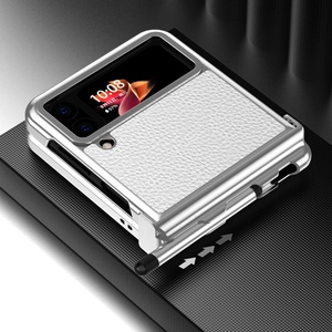 Funda de teléfono galvanoplastia para <span class=keywords><strong>Samsung</strong></span> galaxy <span class=keywords><strong>Z</strong></span> <span class=keywords><strong>flip</strong></span> 4 5G, carcasa con bisagra con ranura para bolígrafo para Galaxy <span class=keywords><strong>Z</strong></span> <span class=keywords><strong>flip</strong></span> <span class=keywords><strong>3</strong></span> - Product Image 5
