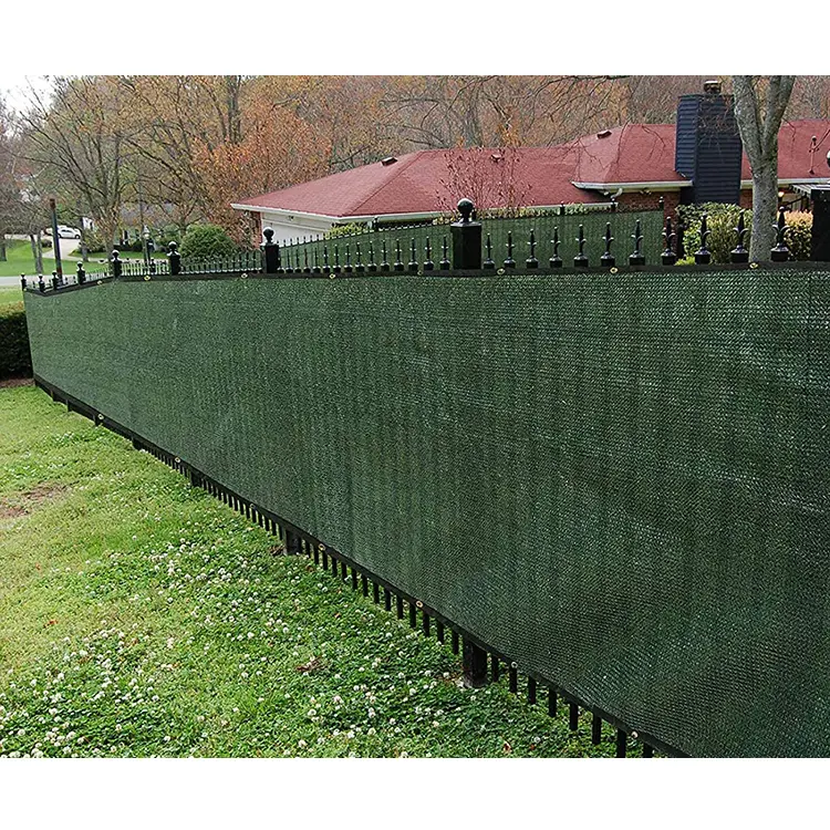 6 pies x <span class=keywords><strong>50</strong></span> pies de pantalla de privacidad cerca de UV de malla de esgrima neto sombra para pared jardín patio trasero (verde)