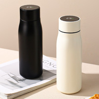 Meilleures ventes Bouteille d'eau auto-nettoyante UV Thermos intelligent à isolation longue durée avec rappel de boisson