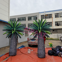 Statue gonflable en forme de cocotier pour hôtel à Hawaï, palmier gonflable pour la décoration d'événements sur le thème des vacances