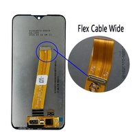 Écran LCD d'origine 5,7 pouces pour Samsung Galaxy A01, petit écran LCD en verre, flex étroit et flex large