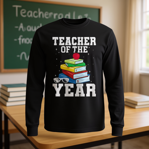 Camiseta promocional de manga larga del Maestro del Año - Product Image 3