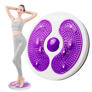<span class=keywords><strong>Appareil</strong></span> de torsion sportive pour femmes, machine d'entraînement de la taille, plateau rotatif pour massage, thérapie magnétique, amincissement - Product Image 1