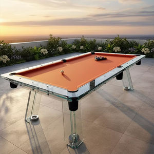 Mesa <span class=keywords><strong>de</strong></span> Billar Contemporánea <span class=keywords><strong>de</strong></span> Diseño Elegante, <span class=keywords><strong>de</strong></span> Pizarra Premium, Transparente, <span class=keywords><strong>de</strong></span> 8 o 9 pies, Personalizable, <span class=keywords><strong>de</strong></span> Lujo, con Vidrio Templado - Product Image 3
