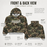 Fournisseur OEM/ODM personnalisé, sweat-shirt à capuche surdimensionné de haute qualité avec imprimé léopard, strass et logo appliqué pour hommes