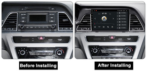 8G+128G Android 11 สำหรับรถยนต์ฮุนได โซนาต้า 9 ปี 2014 15 16 2017 เครื่องเล่นวิทยุในรถยนต์ มัลติมีเดีย เครื่องเล่นวิดีโอ ระบบนำทาง GPS ไม่มีเครื่องเล่นดีวีดี 2 Din DSP - Product Image 2