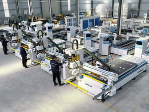 4x9ft CNC gỗ làm việc máy công suất cao trục chính ATC gỗ Router máy với con lăn áp lực và năm trục lưỡi cưa - Product Image 4