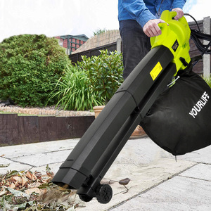 Souffleur de Suie Industriel et Domestique en Plastique, <span class=keywords><strong>Aspirateur</strong></span> Électrique Haute Puissance, Vitesse de l'Air 75 m/s, Débit d'Air 13,2 m/min, Souffleur de <span class=keywords><strong>Feuilles</strong></span> - Product Image 4