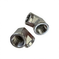 Adaptateur de Tuyau Hydraulique Droit en Acier au Carbone et Acier Inoxydable, Fourniture en Gros Personnalisée