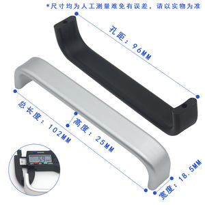 Poignée de meuble en alliage d'aluminium, barre minimaliste pour armoire, tiroir, placard, porte de cuisine, finition durable résistante à l'oxydation - Product Image 4