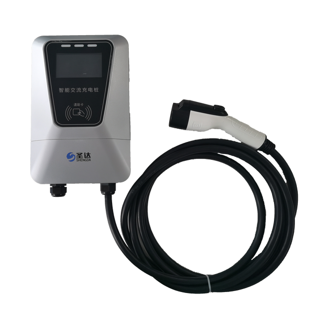 IP54 Waterproof Type 2 EV Charger 32A 7KW Level 2 Wall Mounted Smart Charger for Electric Car With App Control