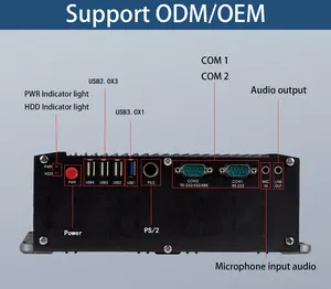 512gb Ssd With Dual Lan 6com Industrial Computer Industrial Touch Screen Panel Pc Computer Kiosk