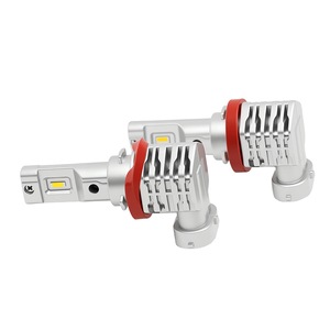 2 unids/set lámpara de cabeza LED de coche para VW Amarok Beetle Golf MK5 Transporter VI Polo 6R 6C Golf VII MK7 CC H8/H9/H11/H16JP tamaño halógeno - Product Image 1